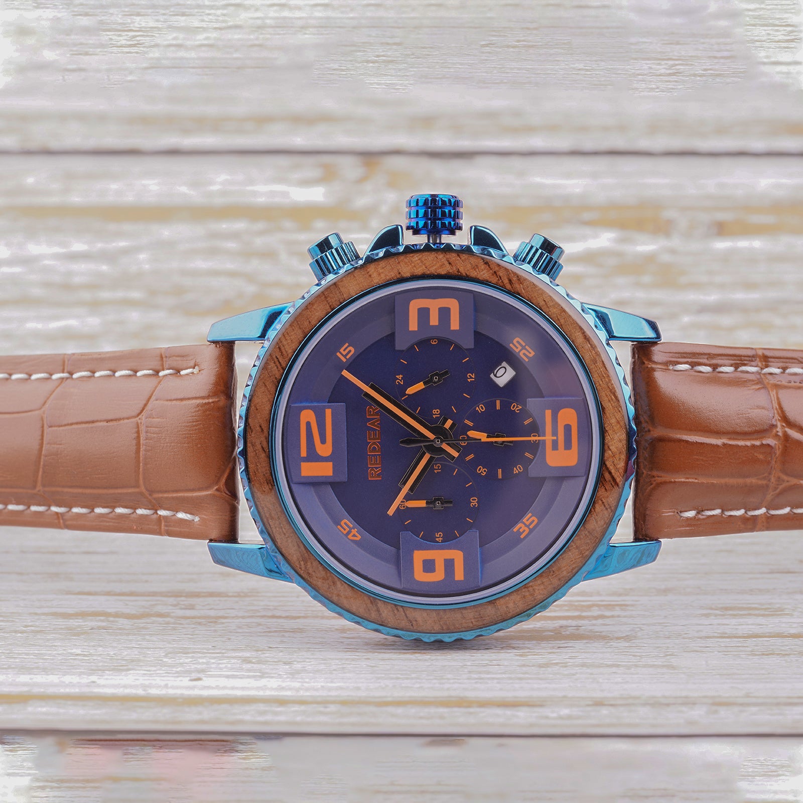 Victus leather-Ocean blue