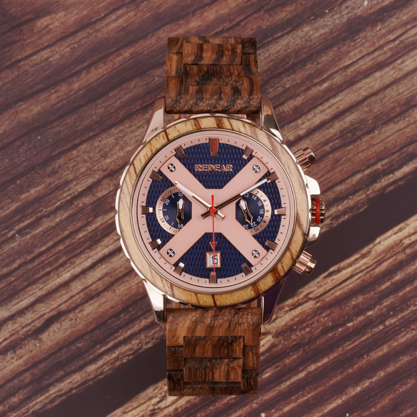 Helios wood-Zebra Sunshine gold