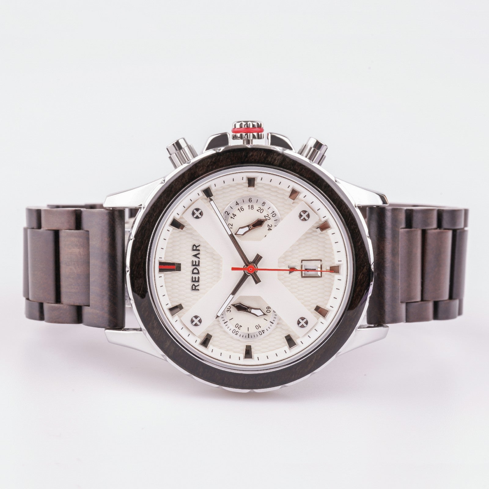 Helios wood-Silver white