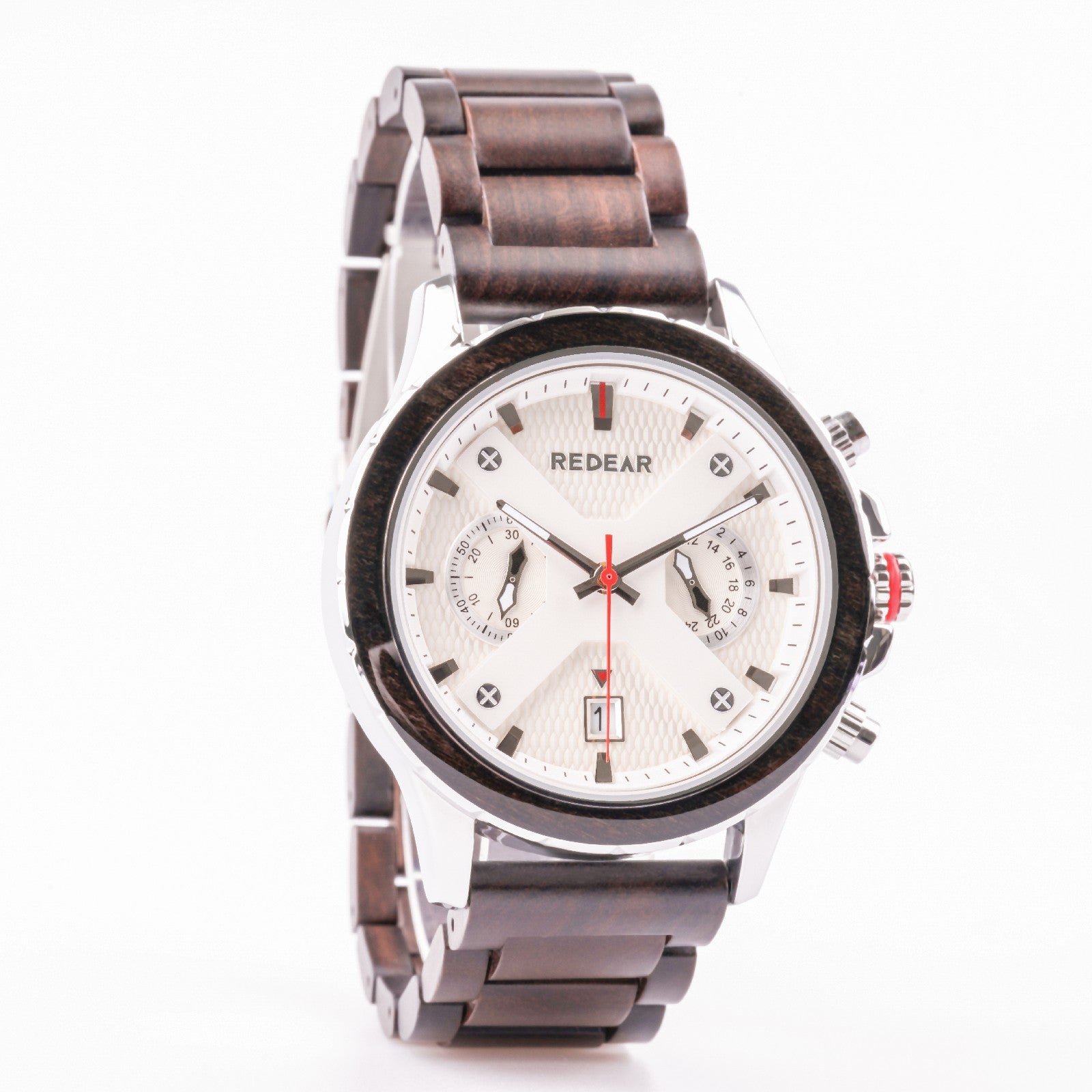 Helios wood-Silver white