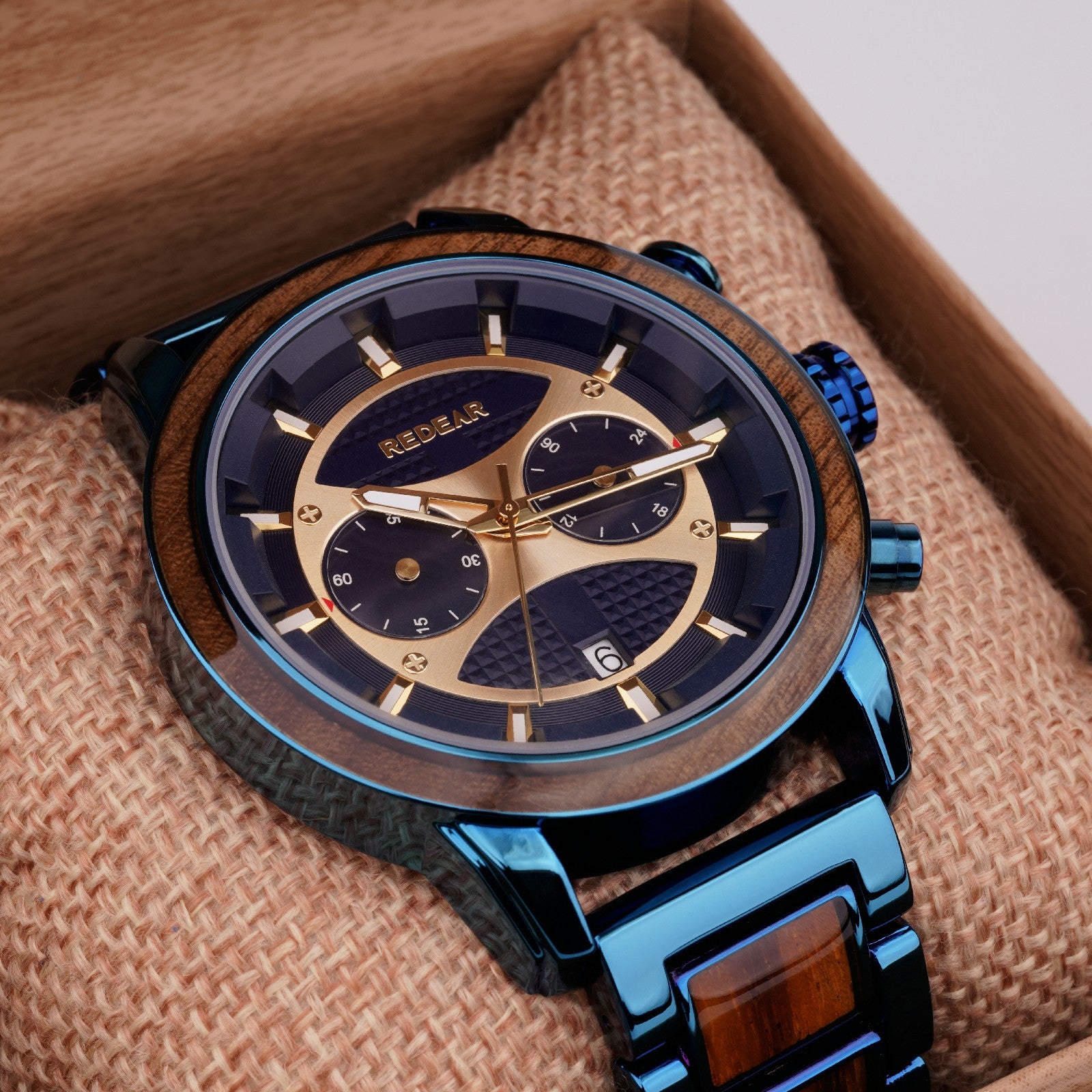 Adamus hybrid-Sapele gold ocean blue