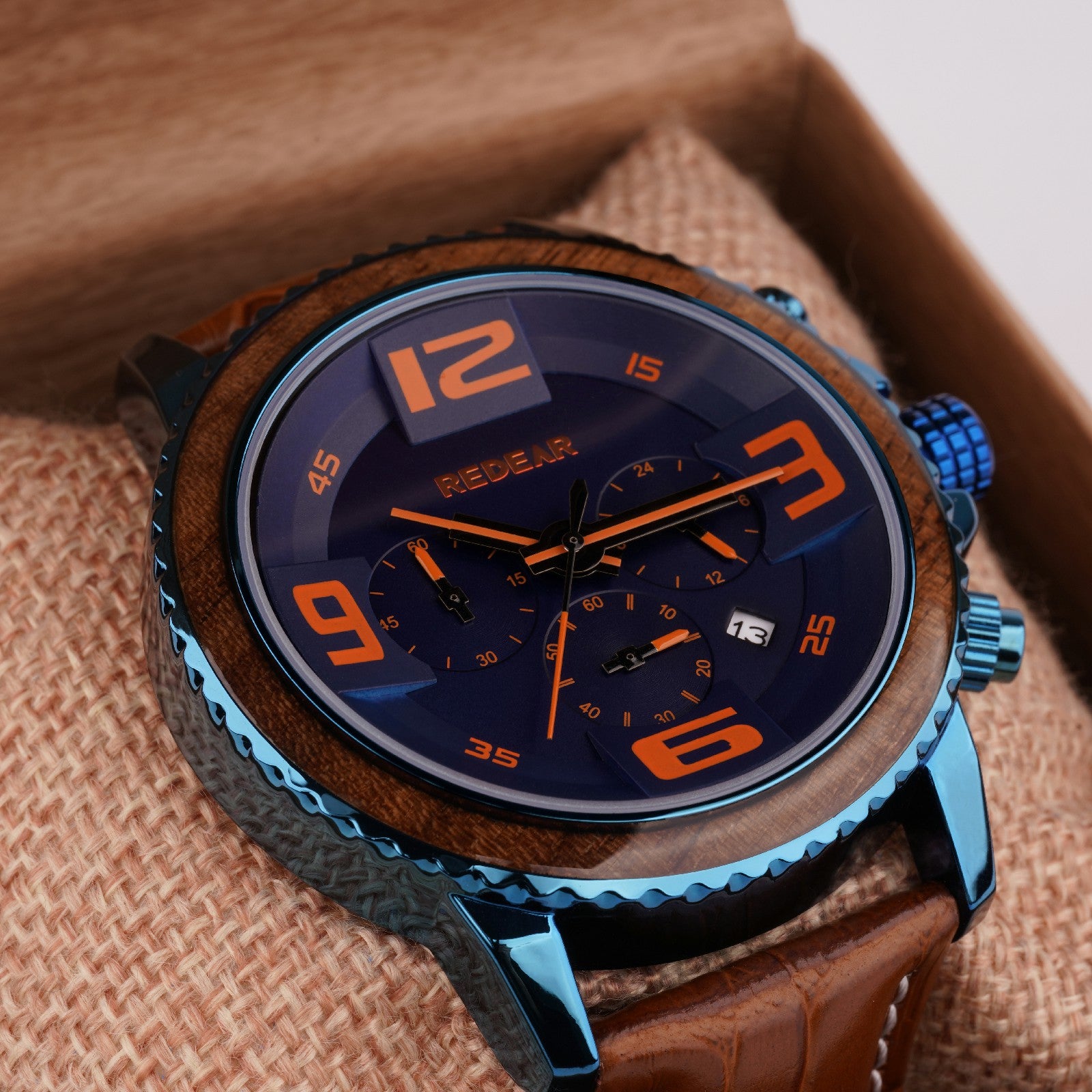 Victus leather-Ocean blue