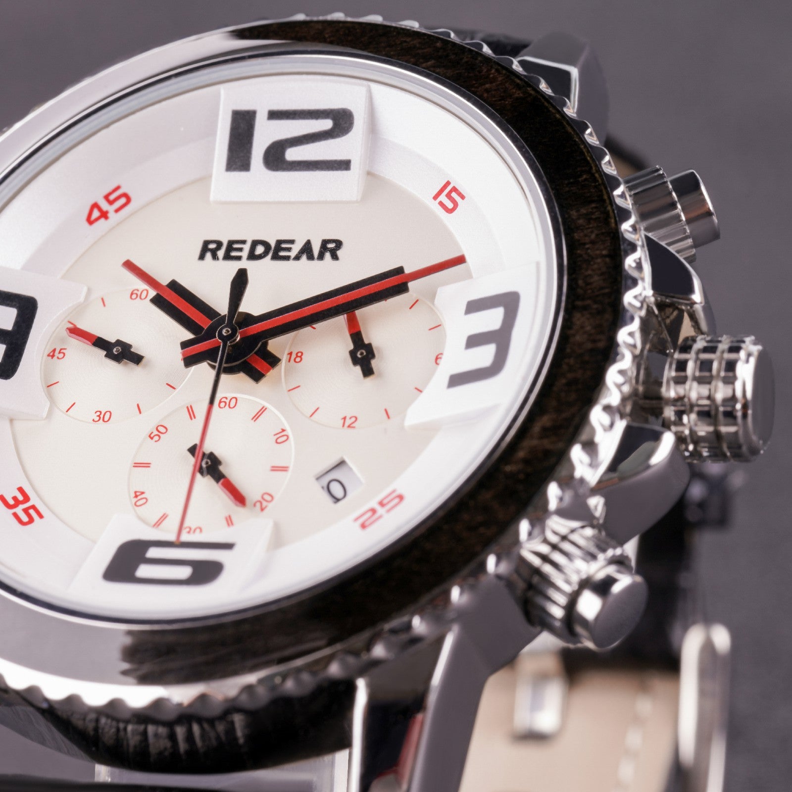 Victus leather-Silver white