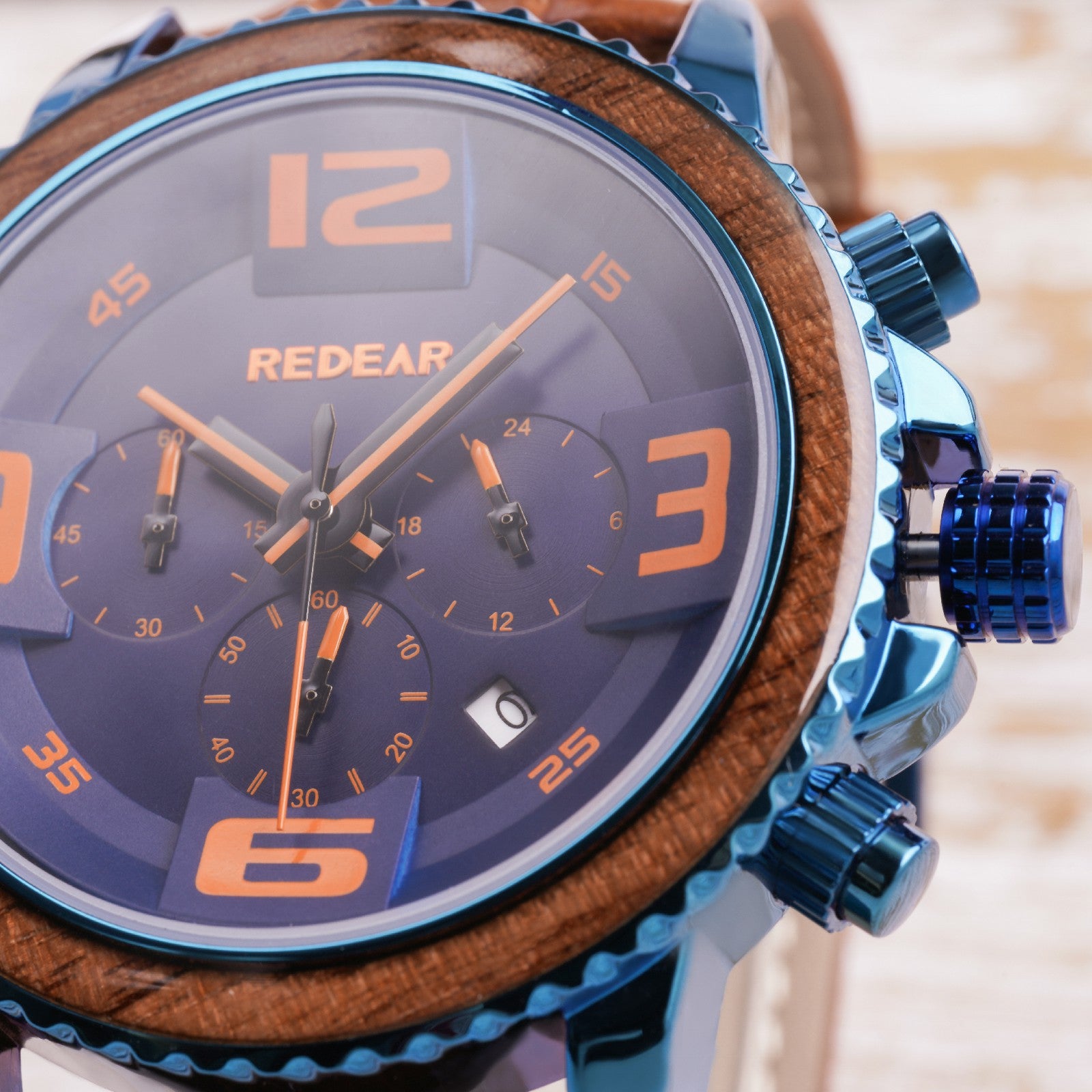 Victus leather-Ocean blue